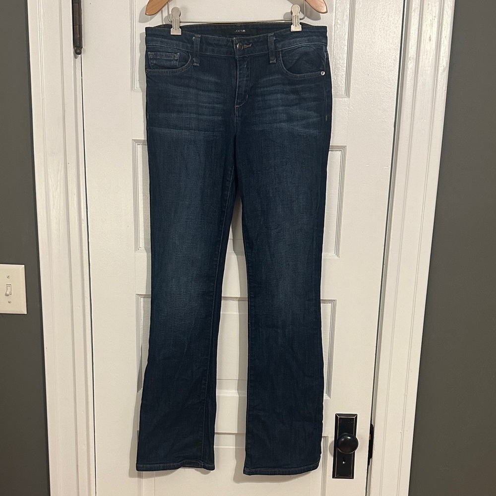 Joe's Jeans Women's Skinny Boot Cut in Dark Blue